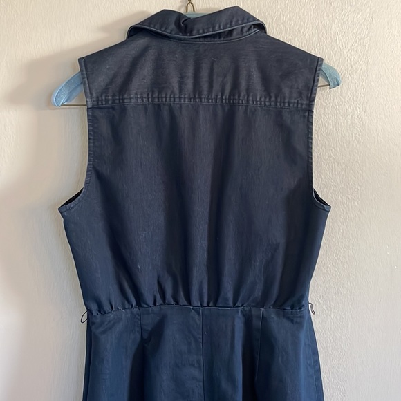HALOGEN denim dress - Picture 4 of 7
